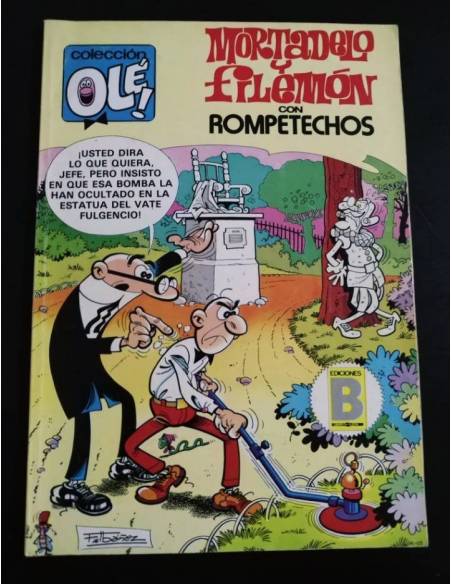 BASTANTE NUEVO 2° SEGUNDA EDICION MORTADELO Y FILEMON 228-M25 OLE EDICIONES B