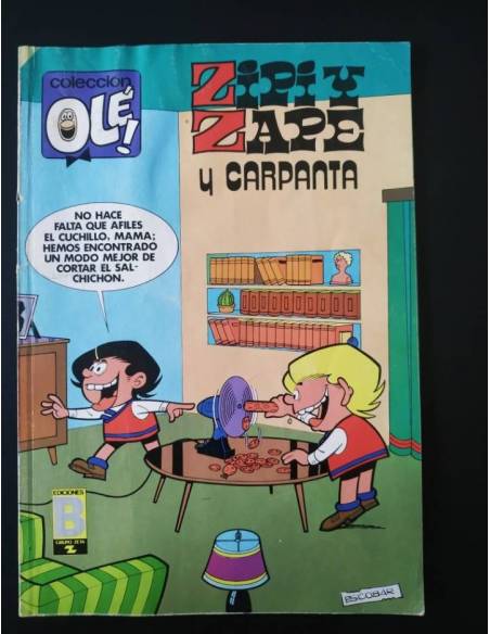 1° PRIMERA EDICION ZIPI Y ZAPE 168 - Z.35 OLE EDICIONES B