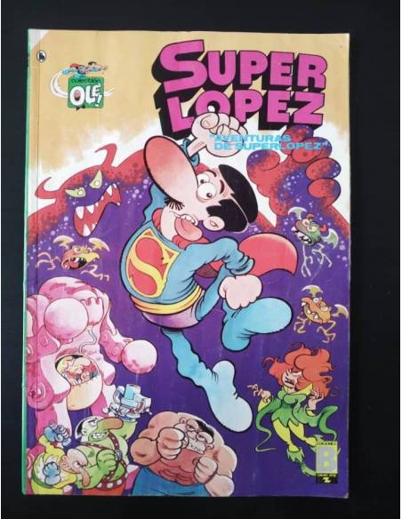 MUY BUEN ESTADO 1° PRIMERA REIMPRESION SUPER LOPEZ 1-SL OLE EDICIONES B