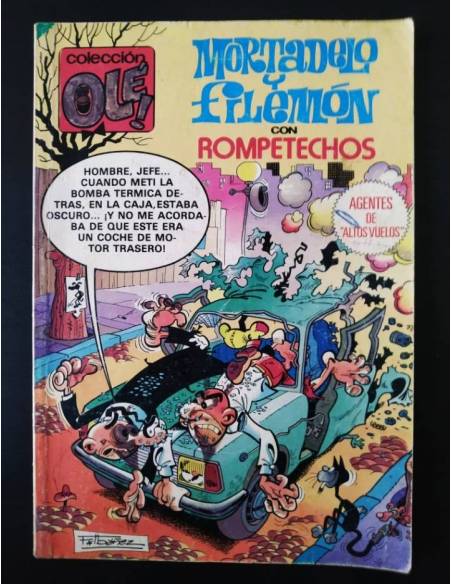 1° PRIMERA EDICION MORTADELO Y FILEMON 206 OLE BRUGUERA