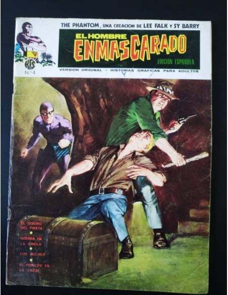 MUY BUEN ESTADO HOMBRE ENMASCARADO 4 VERTICE