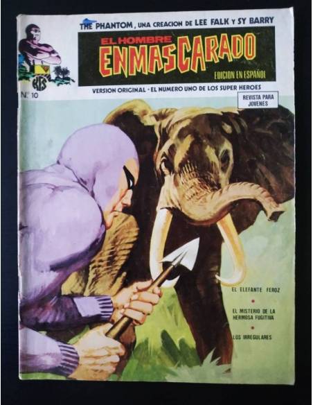 MUY BUEN ESTADO HOMBRE ENMASCARADO 10 VERTICE