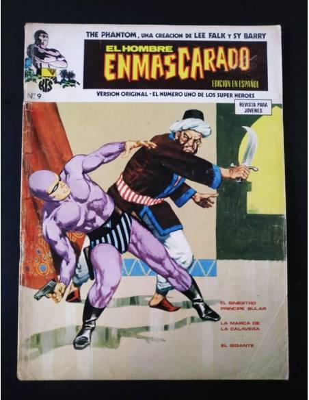 MUY BUEN ESTADO HOMBRE ENMASCARADO 9 VERTICE