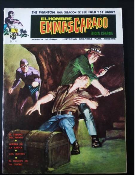 EXCELENTE ESTADO HOMBRE ENMASCARADOS 4 VERTICE