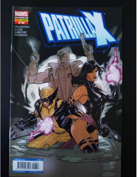 DE KIOSCO PATRULLA X 58 AÑO VI PANINI COMICS