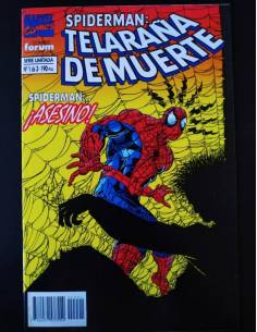 EXCELENTE ESTADO SPIDERMAN TELARAÑA DE MUERTE 1 FORUM