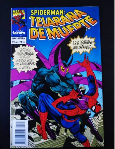 EXCELENTE ESTADO SPIDERMAN TELARAÑA DE MUERTE 3 FORUM