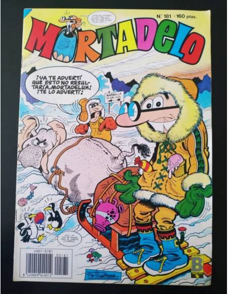 EXCELENTE ESTADO MORTADELO 181 EDICIONES B