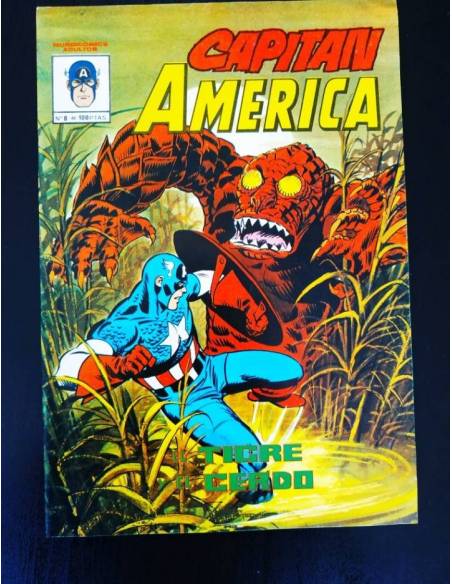 EXCELENTE ESTADO CAPITAN AMERICA 8 VERTICE