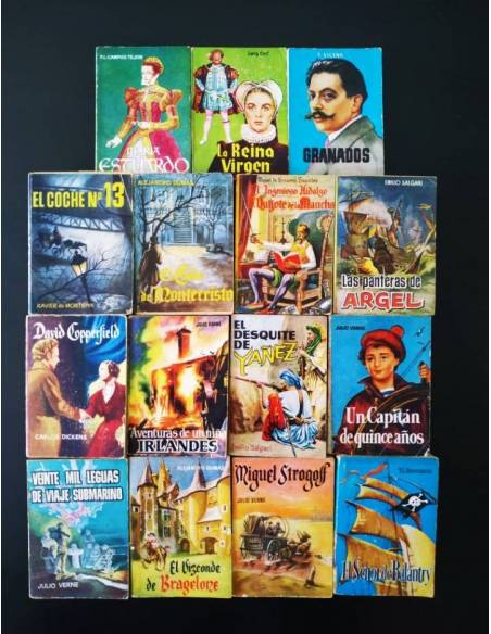 MUY BUEN ESTADO LOTE ENCICLOPEDIA PULGA SERVIDORES DE LA CULTURA