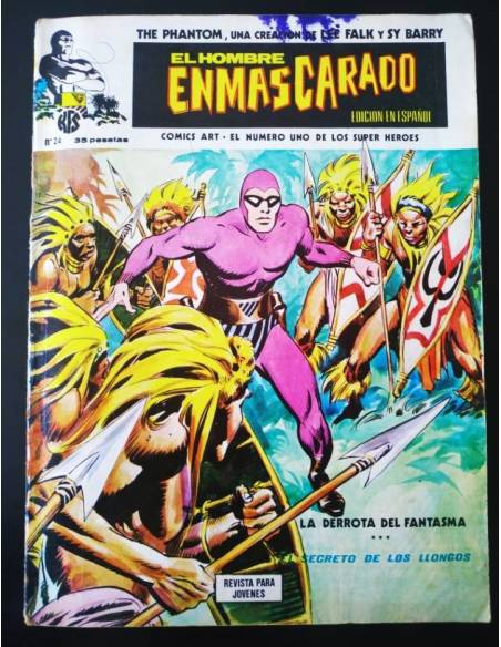 MUY BUEN ESTADO EL HOMBRE ENMASCARADO 24 VERTICE