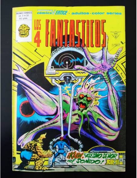 MUY BUEN ESTADO LOS 4 FANTASTICOS 31 VOL III VERTICE