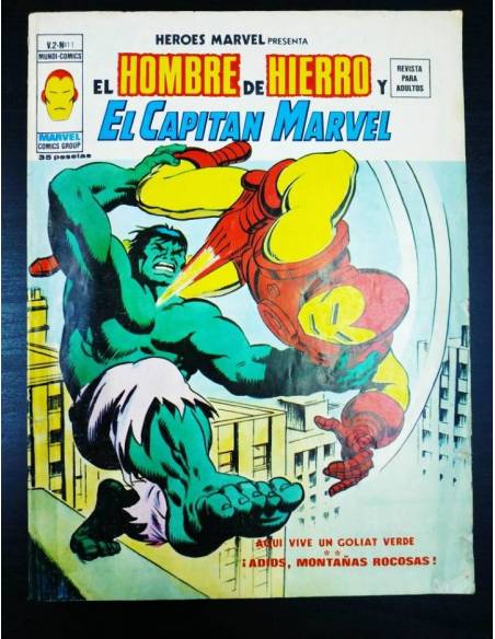 BUEN ESTADO HEROS MARVEL 11 VERTICE VOL II