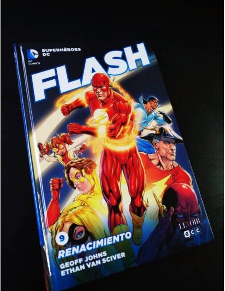 DE KIOSCO FLASH RENACIMIENTO 9 SUPERHEROES GEOFF JOHNS ECC TOMO