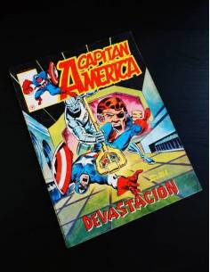 BUEN ESTADO CAPITAN AMERICA 7 VERTICE LINEA SURCO