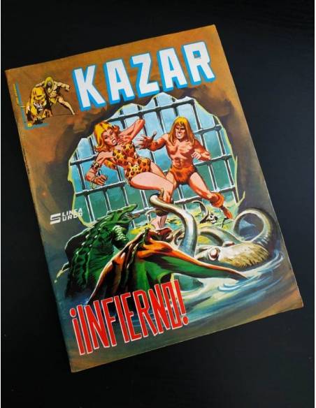 CASI EXCELENTE ESTADO ESTADO KAZAR 5 VERTICE LINEA SURCO KA-ZAR