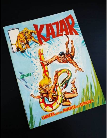 CASI EXCELENTE ESTADO KAZAR 7 VERTICE LINEA SURCO KA-ZAR