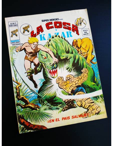 EXCELENTE ESTADO SUPER HEROES 57 VERTICE VOL II
