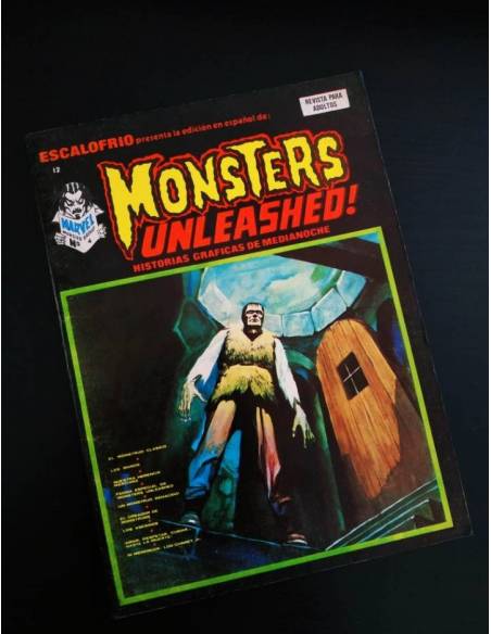 ESCALOFRIO 12 VERTICE MONSTERS