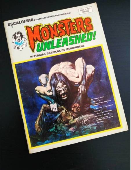 ESCALOFRIO 30 VERTICE MONSTERS