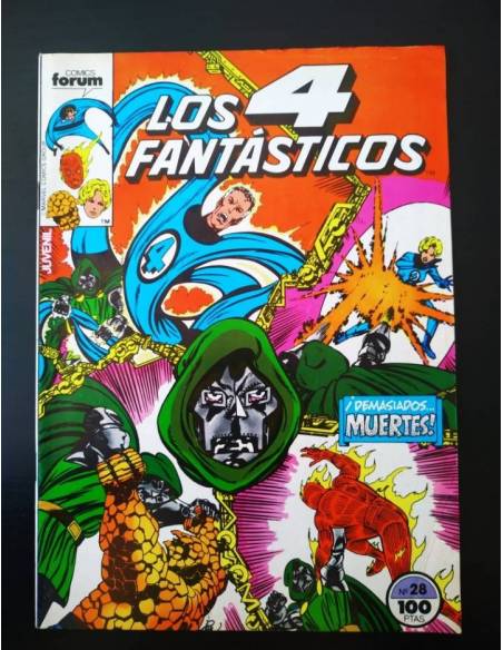 EXCELENTE ESTADO LOS 4 FANTASTICOS 28 FORUM