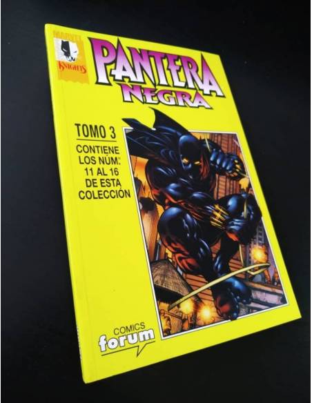 MUY BUEN ESTADO PANTERA NEGRA MARVEL KNIGHTS TOMO 3 COTIENE 11 AL 16 FORUM RETAPADO