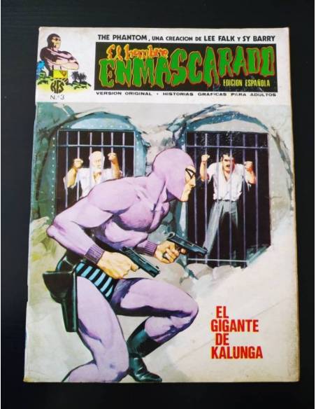 MUY BUEN ESTADO EL HOMBRE ENMASCARADO 3 VERTICE