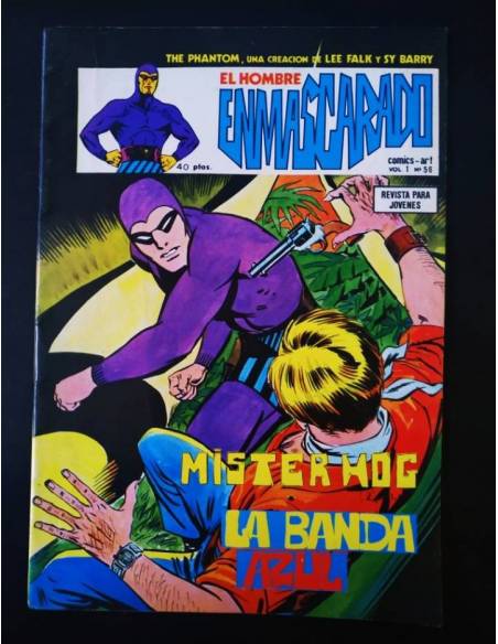 MUY BUEN ESTADO EL HOMBRE ENMASCARADO 56 VERTICE