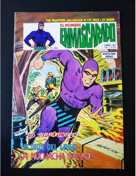 CASI EXCELENTE ESTADO EL HOMBRE ENMASCARADO 52 VOL I VERTICE