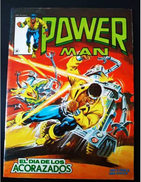 BUEN ESTADO POWER MAN 8 LINEA SURCO VERTICE