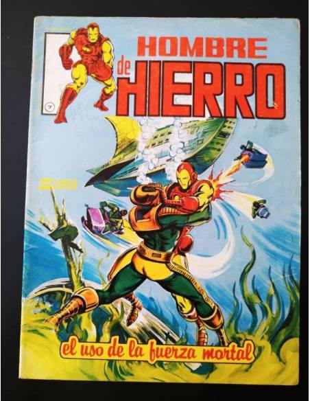 BUEN ESTADO HOMBRE DE HIERRO 7 LINEA SURCO VERTICE