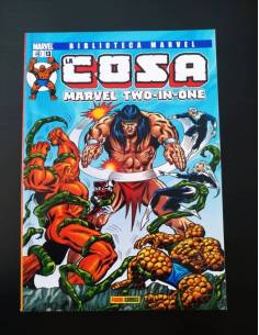 DE KIOSCO LA COSA 13 BIBLIOTECA MARVEL TWO-IN-ONE PANINI...