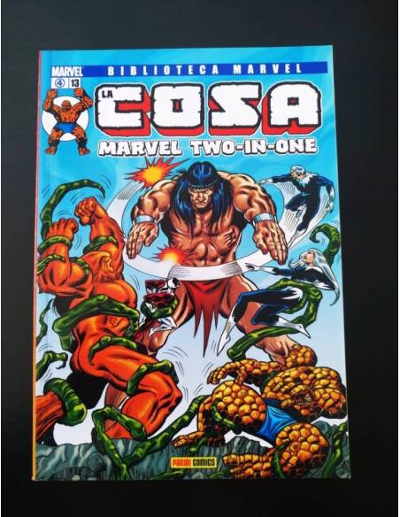 DE KIOSCO LA COSA 13 BIBLIOTECA MARVEL TWO-IN-ONE PANINI COMICS TOMO