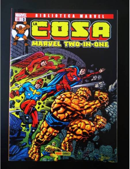 EXCELENTE ESTADO LA COSA 3 MARVEL TWO-IN-ONE BIBLIOTECA MARVEL PANINI COMICS