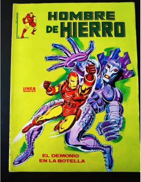 MUY BUEN ESTADO HOMBRE DE HIERRO 1 LINEA 83 VERTICE