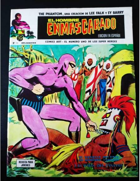 EXCELENTE ESTADO EL HOMBRE ENMASCARADO 26 VERTICE