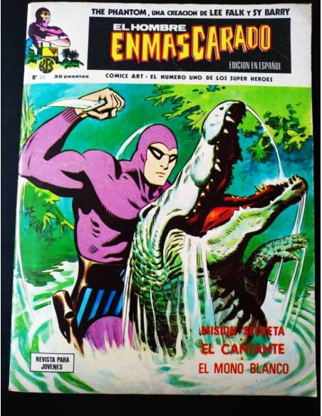 MUY BUEN ESTADO EL HOMBRE ENMASCARADO 35 VERTICE
