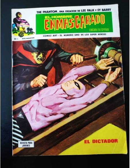 MUY BUEN ESTADO EL HOMBRE ENMASCARADO 21 VERTICE