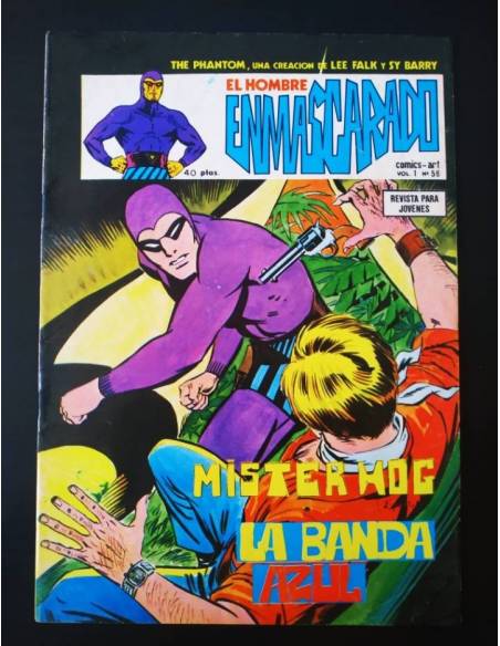 MUY BUEN ESTADO EL HOMBRE ENMASCARADO 56 VERTICE