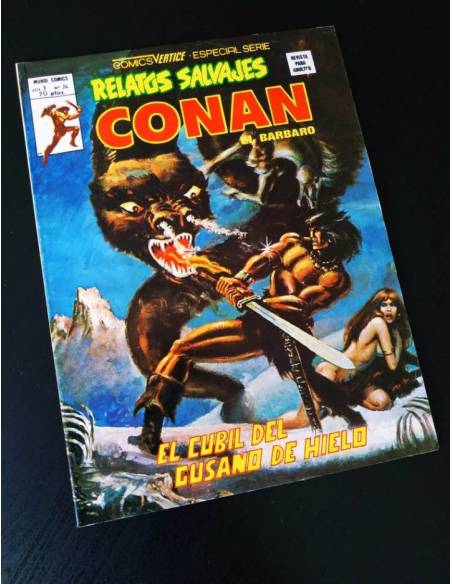 EXCELENTE ESTADO RELATOS SALVAJES 74 CONAN VERTICE