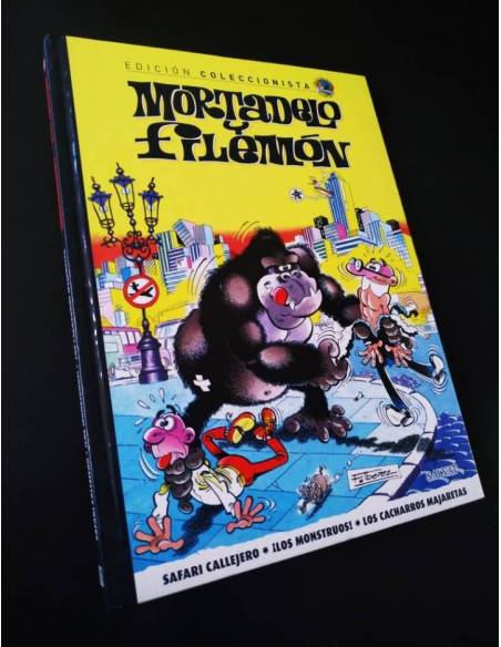 EXCELENTE ESTADO MORTADELO Y FILEMON 10 EDICION COLECCIONISTA SALVA TOMO