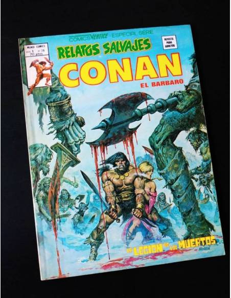 EXCELENTE ESTADO RELATOS SALVAJES CONAN 79 VERTICE VOL II