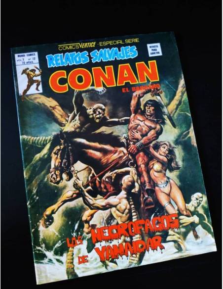 EXCELENTE ESTADO RELATOS SALVAJES CONAN 72 VERTICE VOL II
