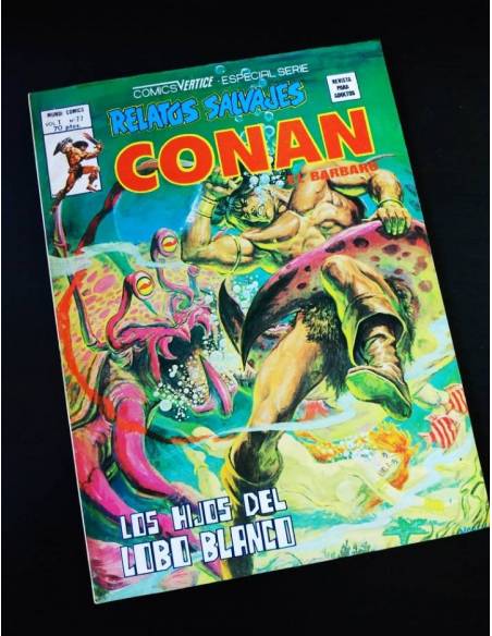 EXCELENTE ESTADO RELATOS SALVAJES CONAN 77 VERTICE VOL II