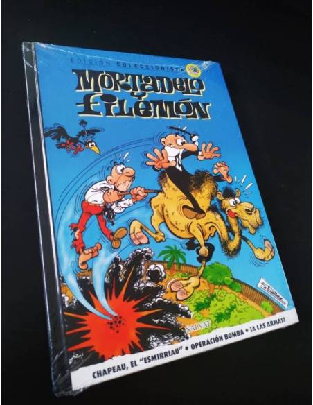 DE KIOSCO MORTADELO Y FILEMON 26 EDICION COLECCIONISTA SALVAT TOMO PRECINTADO