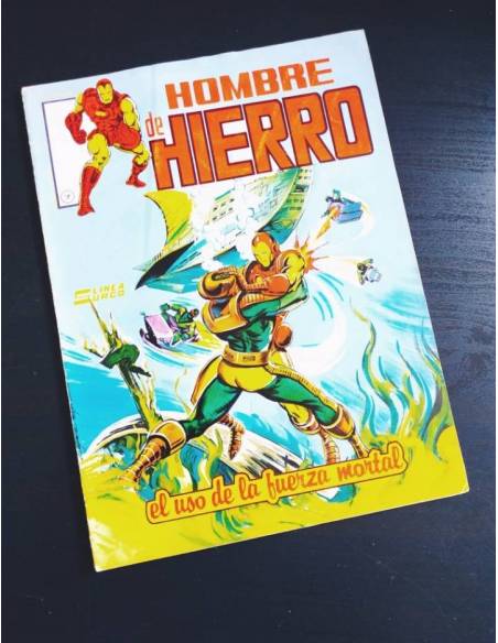 MUY BUEN ESTADO EL HOMBRE DE HIERRO VERTICE LINEA SURCO