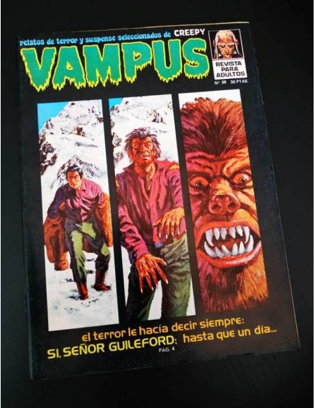 MUY BUEN ESTADO VAMPUS 38 CREEPY IBERO MUNDIAL