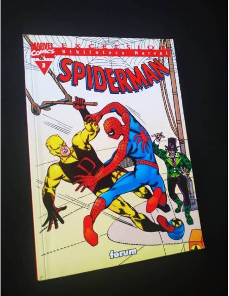 EXCELENTE ESTADO SPIDERMAN 3 BIBLIOTECA MARVEL FORUM