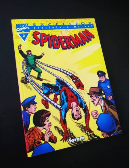 EXCELENTE ESTADO SPIDERMAN 2 BIBLIOTECA MARVEL FORUM
