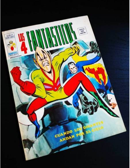 MUY BUEN ESTADO LOS 4 FANTASTICOS 27 VERTICE VOL II